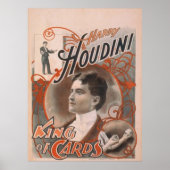 Houdini King of Kaart Poster (Voorkant)