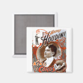 Houdini - Koning van Kaarten Magneet (Voorkant / Achterkant)