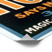 Houdini Magicia Poster (Hoek)