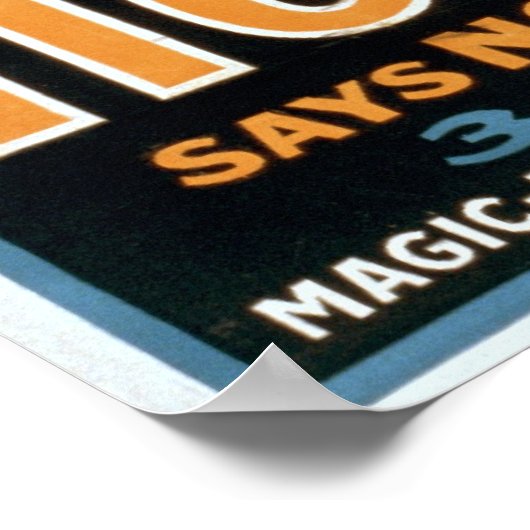 Houdini Magicia Poster (Hoek)