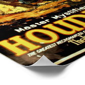 Houdini, 'the Literary Digest'  theater Poster (Hoek)