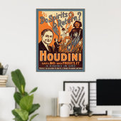 Houdini ~ Worden er spirits teruggestuurd? ~ tove Poster (Thuiskantoor)