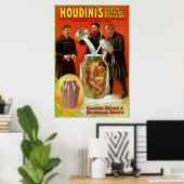 Houdini's Death Defying Mystery Poster (Thuiskantoor)