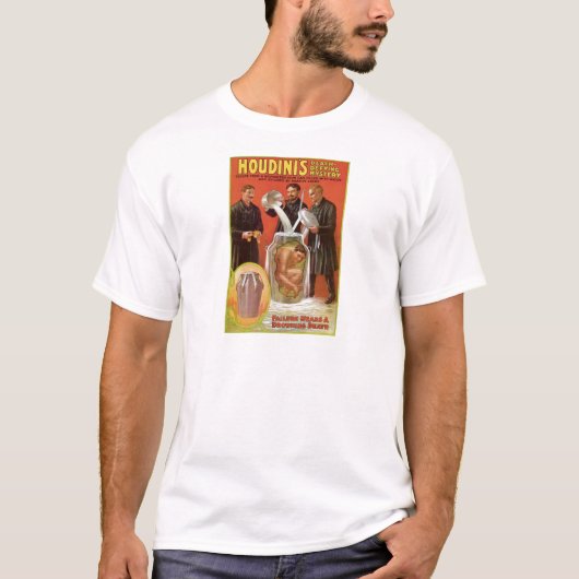 Houdini's ~ Illusionist  Escape Artist T-shirt (Voorkant)