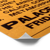 Houdini's Magical Revue, 1914.  Adverteren Poster (Hoek)