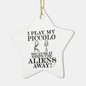 Houdt Aliens weg van Piccolo keramisch sieraad Keramisch Ornament (Links)