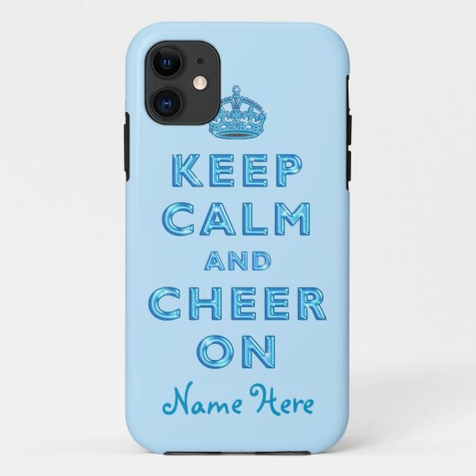 HOUDT CALM EN CHEER OP iPhone voor Cheerleaders Case-Mate iPhone Case (Achterkant)