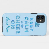 HOUDT CALM EN CHEER OP iPhone voor Cheerleaders Case-Mate iPhone Case (Achterkant (horizontaal))