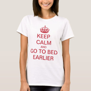 HOUDT CALM EN PRAAT EROVER T-SHIRT