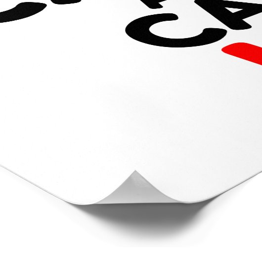 HOUDT CALM EN VRAAG UW POSTER (Hoek)