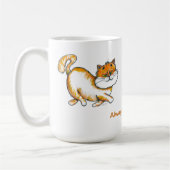 Houdt de High Royal Cat Coffee Cup Koffiemok (Links)
