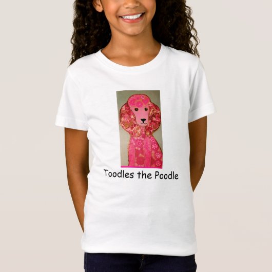 Houdt de Poodle T-Shirt vast (Voorkant)