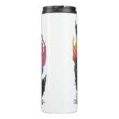 Houdt Drinken warm of koud, 20oz. Thermosbeker (Achterkant)