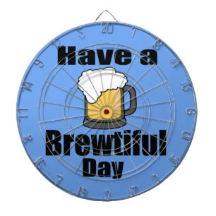 Houdt een Mooi Brouwsel van de Dag Grappige Bier Dartbord