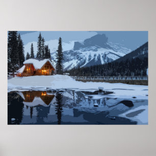 Houdt het Huis brandend voor Winterreiziger Poster