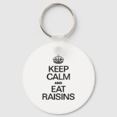 HOUDT KALM EN RAISINS SLEUTELHANGER (Voorkant)