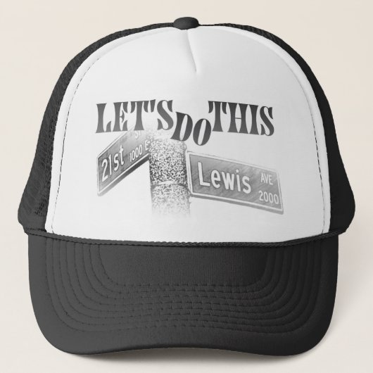 Houdt links op 21 en Lewis Trucker Pet (Voorkant)
