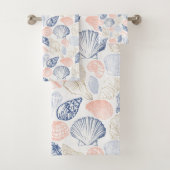 Houdt naadloze patronen in bad handdoek (Insitu)