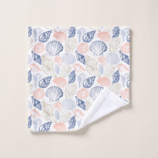 Houdt naadloze patronen in bad handdoek (Wasdoekje)