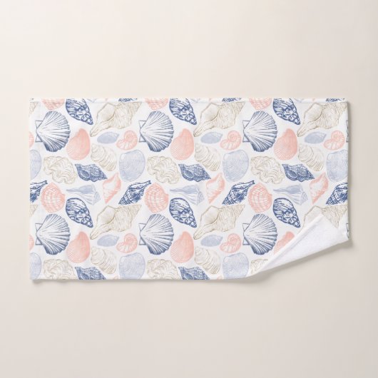 Houdt naadloze patronen in bad handdoek (Handdoek)