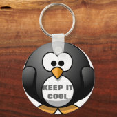 HOUDT U HET KOOLPENGUIN - KUSTPENGUIN SLEUTELHANGER (Voorkant)