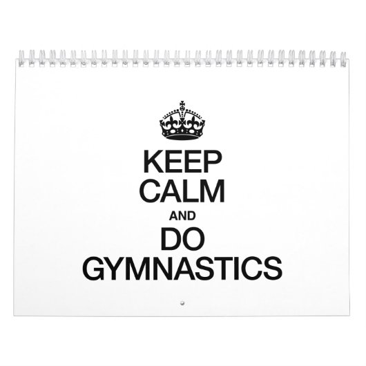 HOUDT U KALM EN GYMNASTICA IN KALENDER (Hoes)