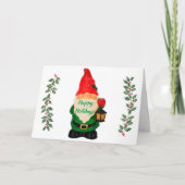 HOUDT U "WARM" OP DEZE KANTIDAAGSEIZOEN FEESTDAGEN KAART (Voorkant)