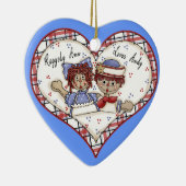 houdt van Andy Personalized Ornament (Rechts)