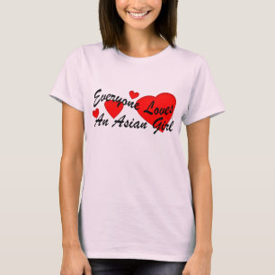 houdt van Asian Girl T-shirt