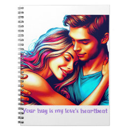 Houdt van hartslag notitieboek