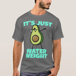 houdt van mand en avocado's en deugen t-shirt