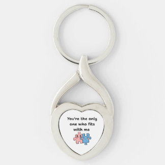 Houdt van sleutelhanger