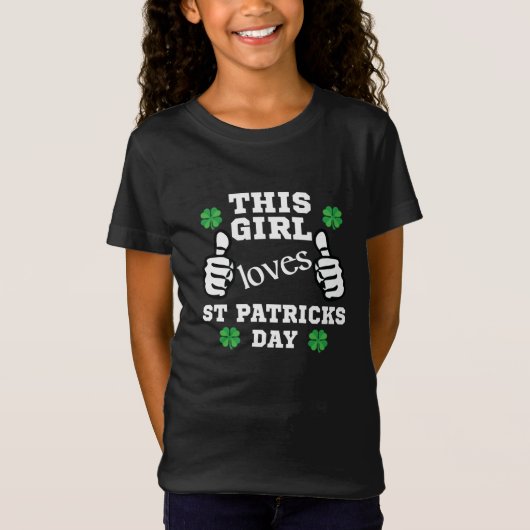 houdt van St. Patricks dag T-shirt (Voorkant)