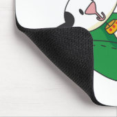 Houdt van T-shirts en cadeautjes Muismat (Hoek)