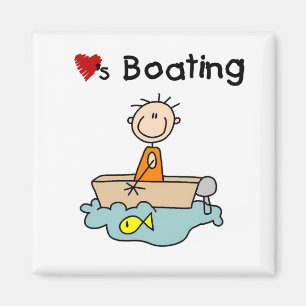 Houdt van varen magneet