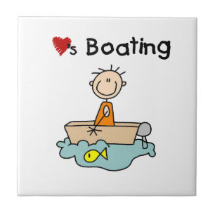 Houdt van varen tegeltje
