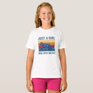 houdt van wolven in shirt