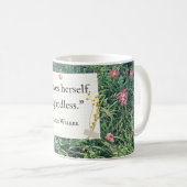 Houdt van zichzelf, ongeacht – Alice Walker Citaat Koffiemok (Voorkant rechts)