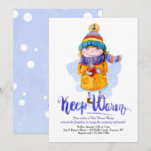 Houdt Warm Uitnodiging (Voorkant / Achterkant)