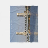 Houghton Hancock Bridge fleece deken (Voorkant)