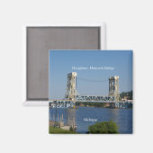 Houghton Hancock Bridge magnet (Voorkant / Achterkant)