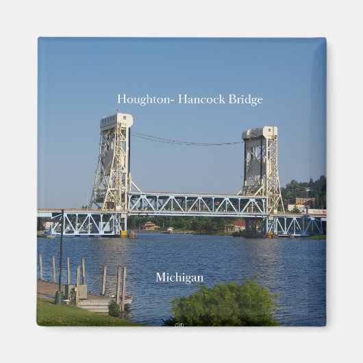 Houghton Hancock Bridge magnet (Voorkant)