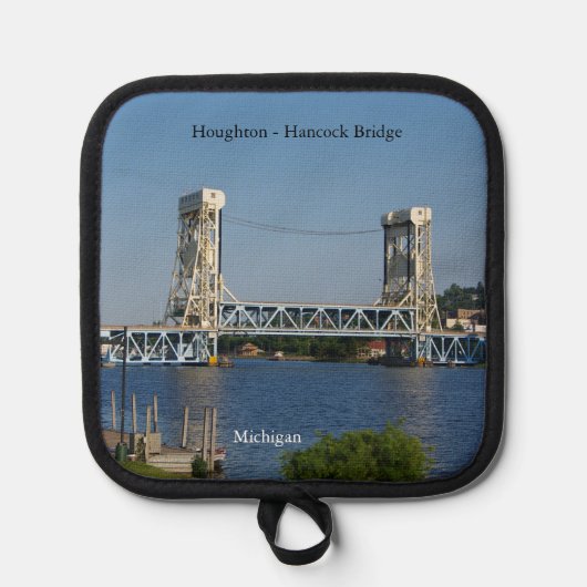 Houghton - Hancock Bridge pothouder Pannenlap (Voorkant)