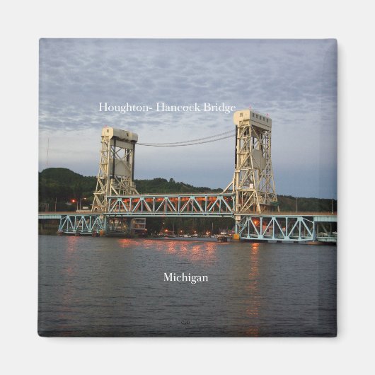 Houghton Hancock Bridge schemk magnet (Voorkant)