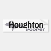 Houghton Michigan Yooper Bumpersticker (Voorkant)