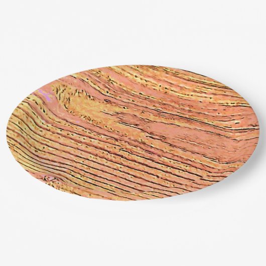 houimitatiereustige papieren bordje (Gekanteld)