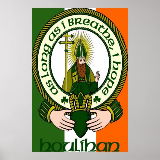 Houlihan Clan Motto Poster Print (Voorkant)