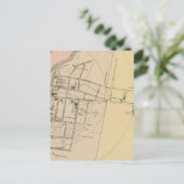 Houlton, Aroostook County Map Briefkaart (Staand voorkant)