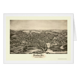 Houlton, ME Panoramic Map - 1894