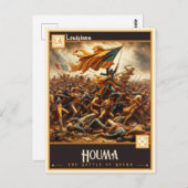 Houma, Louisiana | Briefkaart (Voorkant / Achterkant)